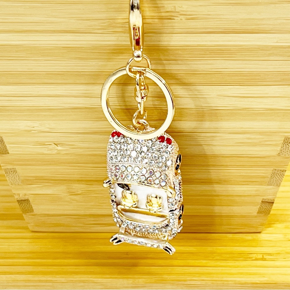 Luxury Bling Car Keychain | Rhinestone Crystal Key Ring - Picture 14 of 14